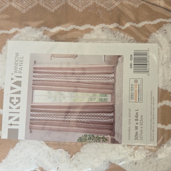 Ink +Ivy Imani 50"×84" Light Filtering Curtain Panel - Picture 4 of 6